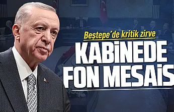 Kabine bugün toplanıyor: Gündemde fon soruşturması var