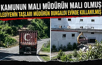 Kamunun malı Müdürün malı olmuş