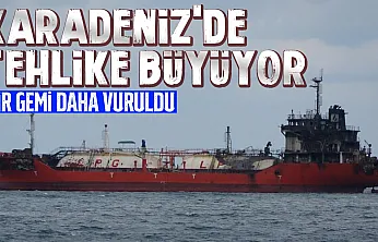 Karadeniz'de sivil gemiler dron saldırısına uğradı