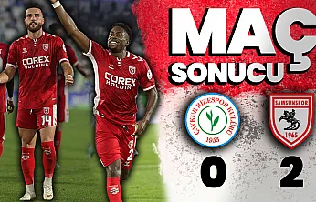 Karadeniz derbisinde zafer Samsunspor'un