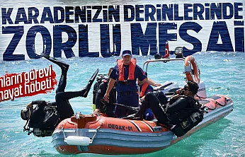 Karadeniz'in 'Mavi Vatan' bekçileri: DEGAK Timi zorlu sularda hayat kurtarıyor