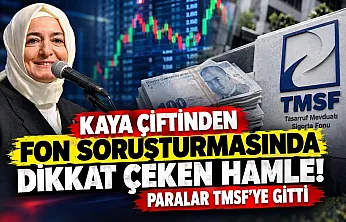 Kaya çiftinden fon soruşturmasında dikkat çeken adım