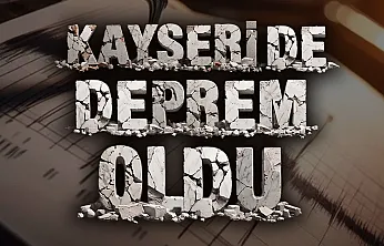Kayseri'de 4,1 büyüklüğünde deprem: Valilik son durumu açıkladı