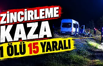 Kayseri'de feci kaza işçi servisi sürücüsü hayatını kaybetti