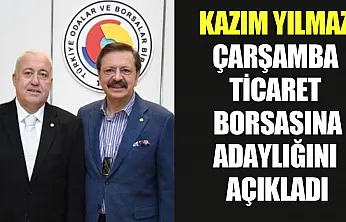 Kazım Yılmaz adaylığını açıkladı