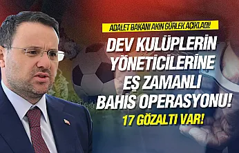 Kendi takımının maçına bahis oynadılar! Şike'den gözaltına alınan isimler şoke etti!