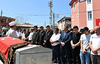 Kıbrıs gazisi Çakır son yolculuğuna uğurlandı