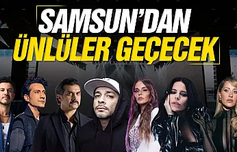 Kültür Yolu Festivali Samsun'da