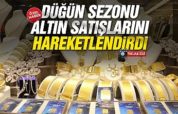 Kuyumcu Osman Bekar, 'Düğün sezonu açıldı işler arttı'