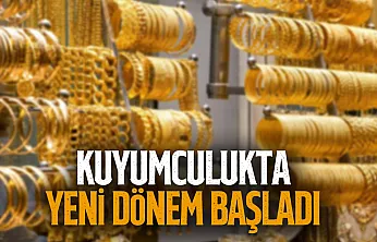 Kuyumculukta yeni dönem Sentetik taşlara sıkı takip ve etiket zorunluluğu