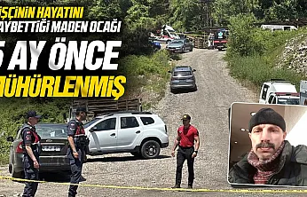 Maden ocağındaki göçükte 1 işçi hayatını kaybetti