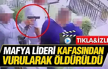 Mafya liderine kanlı infaz