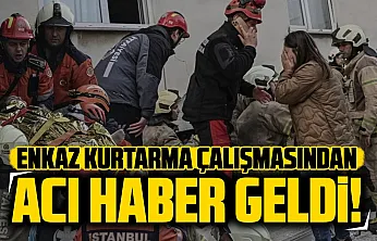 Maltepe'de binanın çökmesi sonucu 2 kişi hayatını kaybetti