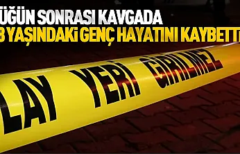 Manisa'da düğün sonrası kavgada kan aktı