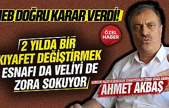 MEB'in okul kıyafeti kararı Samsun esnafını memnun etti