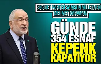 Mehmet Karaman'dan TBMM'de Esnafın Sorunlarına Yönelik 'Kalıcı Tedbir' Çağrısı
