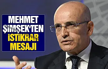 Mehmet Şimşek'ten enflasyon açıklaması