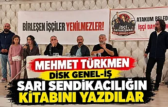 Mehmet Türkmen'den DİSK Genel-İş'e sert eleştiri