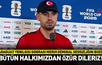 Merih Demiral'dan Paraguay maçı sonrası samimi itiraflar