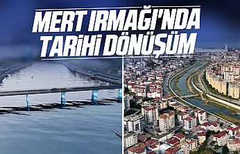 Mert Irmağı lastik savak projesiyle tekne turlarına ve su sporlarına açılıyor