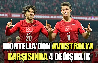Montella'dan Kadroda 4 Değişiklik