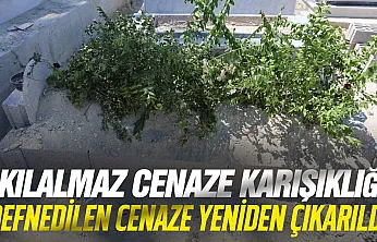 Morgda büyük karışıklık! Defnedilen cenaze savcılık kararıyla çıkarıldı