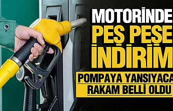 Motorine üst üste ikinci indirim geliyor