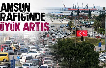 Motorlu kara taşıtları bir yılda 37 bin arttı