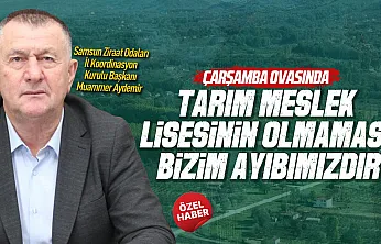 Muammer Aydemir'den Tarım Meslek Lisesi çağrısı