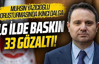 Muhsin Yazıcıoğlu soruşturmasında ikinci dalga operasyon: 33 şüpheli gözaltına alındı