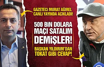 Murat Ağırel canlı yayında açıkladı: 'Samsunspor'a 500 Bin dolara maçı satalım demişler!'