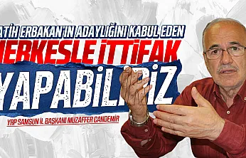 Muzaffer Candemir, 'Kapımız Açık, Şartımız Fatih Erbakan'