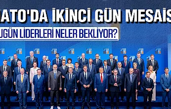 NATO Zirvesi'nde kritik ikinci gün: Bugün liderleri neler bekliyor?