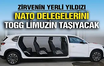 NATO Zirvesi'nde yerli ve milli gövde gösterisi: Ulaşım TOGG limuzinlere emanet