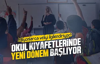 Okul kıyafetlerinde yeni dönem başlıyor