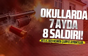 Okullarda 7 ayda 8 saldırı! Bitlis'teki olayın perde arkası ortaya çıktı