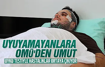OMÜ Uyku Ünitesi, uyku bozukluklarının teşhisinde bölgeye umut oluyor