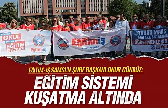 Onur Gündüz, 'Eğitimde Yaşananlar Siyasi Tercihlerin Sonucu'