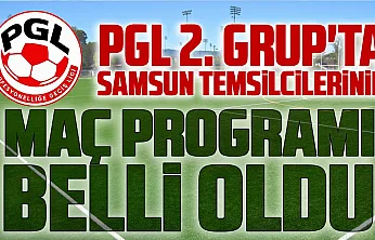 PGL 2. Grup: Çarşambaspor, Ladik Belediyespor ve Tekkeköy Spor sahaya çıkıyor