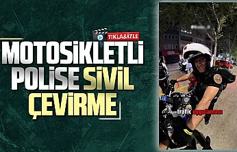 Roller değişti! Vatandaş polisi çevirdi