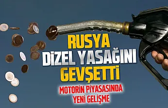 Rusya'dan dizel ihracatında yeni karar! 500 bin tonluk sevkiyatın önü açıldı