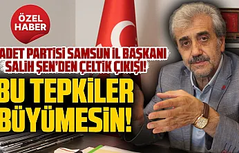 Salih Şen, 'Üreticilerimize sahip çıkılmıyor'