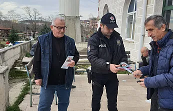 Salıpazarı'nda vatandaşlara dolandırıcılık uyarısı