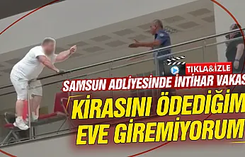 Samsun Adliyesi'ndeki faciayı güvenlik amiri engelledi