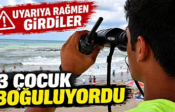 Samsun Atakum'da korku dolu anlar