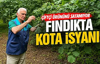 Samsun Ayvacık'ta fındık kotası için imza kampanyası