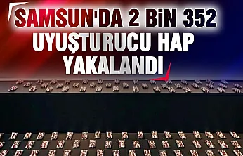 Samsun Canik'te uyuşturucu operasyonu ve 3 gözaltı