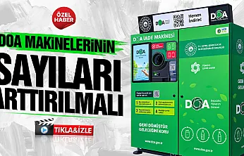 Samsun Çarşamba'da geri dönüşüm makinesi talebi