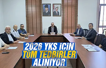 Samsun Çarşamba'da Kaymakam Sağlam başkanlığında YKS zirvesi