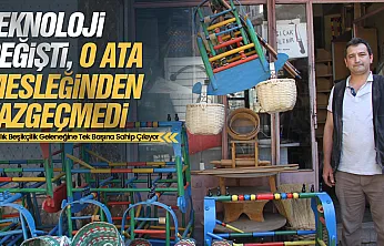 Samsun Çarşamba'da üç kuşaktır yaşatılan beşikçilik geleneği zamana direniyor